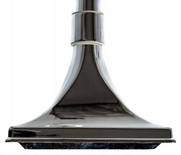 SYGNAŁ PNEUMATYCZNY 64CM TRĄBKA FANFARA 12V/24V PROSTOKĄTNY CHROMOWANY TIR