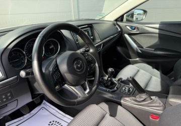 Mazda 6 III Kombi 2.2 SKYACTIV-D I-ELOOP 150KM 2015 Mazda 6 bezwypadekserwis aso1wlascicielorg lakierbiala perlajak nowa, zdjęcie 1