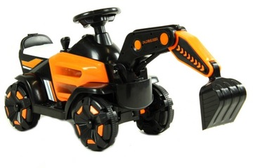 АККУМУЛЯТОР ЭКСКАВАТОРА БАГАЖНИК СВЕТОДИОДНЫЙ ЗВУК MP3 МУЗЫКА LOW RAMIE ОРАНЖЕВЫЙ