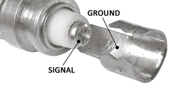 Витой антенный штекер SMA 50 Ом VITALCO