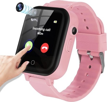 Smartwatch dla dzieci z gier kamerą GPS SOS 4G