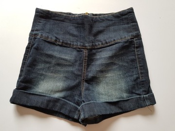 PIECES SPODENKI JEANSOWE M/L