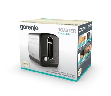 T1100CLBK тостер + электрочайник Горенье K17CLBK
