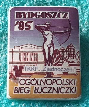 ODZNAKA V BIEG ŁUCZNICZKI BYDGOSZCZ 1985