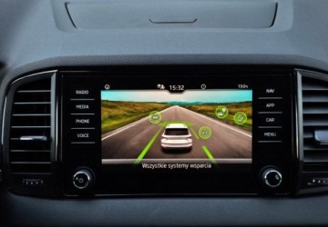 Skoda Karoq Crossover Facelifting 1.5 TSI ACT 150KM 2024 Skoda Karoq Virtual Cockpit - Tempomat - Kamera cofania - Czujnik - Szary, zdjęcie 12