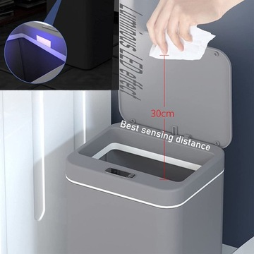 Интеллектуальный мусорный бак с двойным датчиком