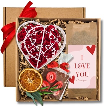 ZESTAW I love you prezent na urodziny 1-99 dla dziewczyny żony niej kobiety