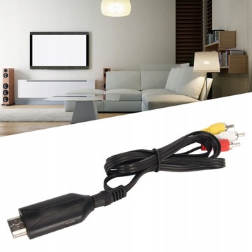 Кабель 2610230239711 HDMI — 3x RCA (тюльпан) 1 м
