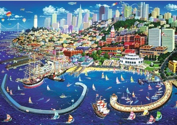 Пазл Trefl San Francisco Bay 2000 деталей
