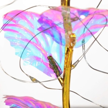 ВЕЧНАЯ РОЗА В СТЕКЛЕ, светящаяся светодиодная коробочка, ИДЕЯ ПОДАРКА НА ДЕНЬ МАТЕРИ