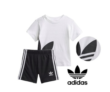 KOMPLET DZIECIĘCY ADIDAS SZORTY I KOSZULKA FR5321