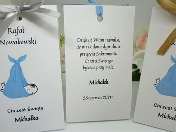 WA19B Благодарственное письмо + открытка на крещение КРЕЩЕНИЕ