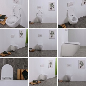 ZESTAW WC STELAŻ PODTYNKOWY GEBERIT BASIC UP320 SIGMA MUSZLA ARBO SLIM RIM