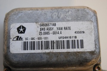CHRYSLER 300 - 300C 2006 JINÉ VYBAVENÍ ELEKTRICKÉ