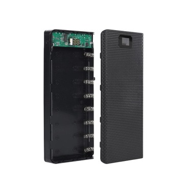 PowerBank Obudowa 8 ogniw 18650 2xUSB USB C Micro