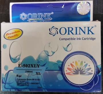 Orink do EPSON T502XL XP-5100 XP5105 XP5115 Yelow
