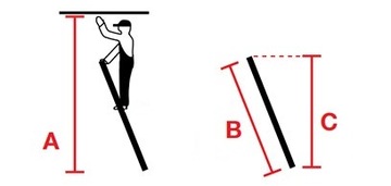 Приставная лестница KRAUSE Corda 12 ступеней 030122