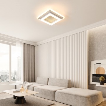 Потолочная лампа светодиодная квадратная квадратная квадратная смешан