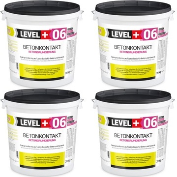 Grunt Betonkontakt 80kg Pod Tynki Level+06