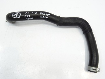 ШЛАНГ ВОДЯНОГО ОХЛАДИТЕЛЯ PEUGEOT 107 CITROEN C1 TOYOTA AYGO I 2005-2014 1.0