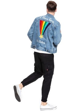 Męska kurtka jeansowa Levi's PRIDE COMMUNITY TRUCKER JACKET L