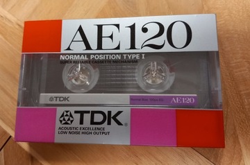 TDK AE 120 kaseta magnetofonowa