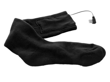 Носки с подогревом и пультом, черные Glovii GQ2 41-46