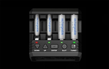 Зарядное устройство SkyRC NC2200 AA/AAA NiMH/NiCD, 12 В постоянного тока, 2 А