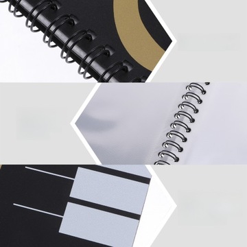 TECZKA DO PRZECHOWYWANIA PAPIERU ORGANIZER MUZYCZNY UCHWYT NA ARKUSZE A4