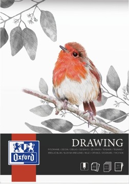 BLOK szkicownik OXFORD DRAWING A4 160g/40 KLEJONY