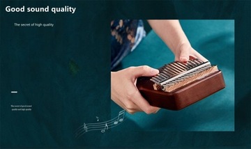 Профессиональное деревянное портативное пианино KALIMBA