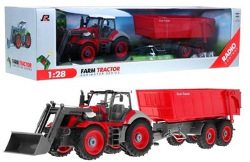 БОЛЬШОЙ RC ТРАКТОР С ПРИЦЕПОМ