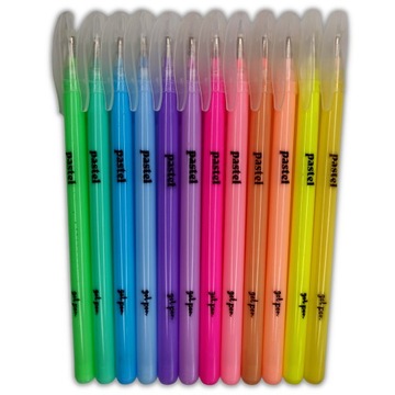 НАБОР ГЕЛЕВЫХ РУЧОК С ЦВЕТНЫМИ БЛЕСКАМИ, 48 ШТ.