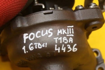 ТУРБО ТУРБИНА 9686120680 FOCUS MK3 MK4 1.6 TDCI