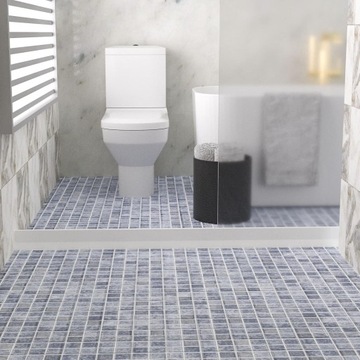 PRÓG PRYSZNICOWY DO ŁAZIENKA BARIERA WODNA ZAPORA 200CM DO ZLEWU, WANNA