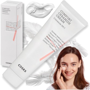 COSRX KREM ŁAGODZĄCY BALANCIUM COMFORT CERAMIDY 80ML KOREAŃSKIE KOSMETYKI