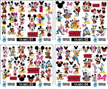 ЛУЧШИЕ МОЮЩИЕСЯ ТАТУ ДЛЯ ДЕТЕЙ КАЧЕСТВЕННЫЙ ДИЗАЙН С Микки Маусом