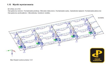 Одноопорная фотоэлектрическая конструкция PRW1H3x6