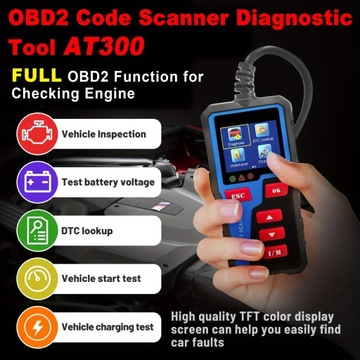 Считыватель кодов OBD2, проверка сканера кодов автомобиля OBDII EOBD