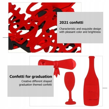 Выпускной Конфетти Разбросанные украшения стола