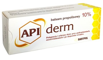 APIDERM krem balsam propolisowy 10% kojący BARTPOL