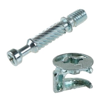 10 x Złącze meblowe 28 MM mimośrodowe zaczep M6