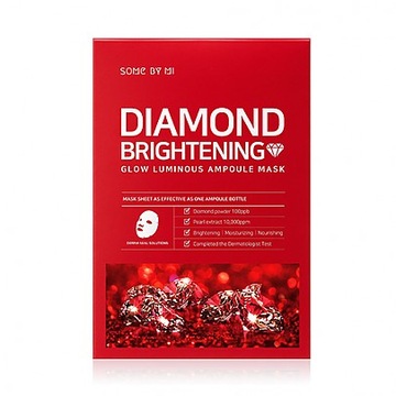 SOME BY MI Diamond Brightening Calming Glow Luminous Ampoule Mask 1ea