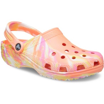ТАПОЧКИ ЖЕНСКИЕ CROCS, САБО ИЗ МРАМОРНОЙ ПЕНЫ