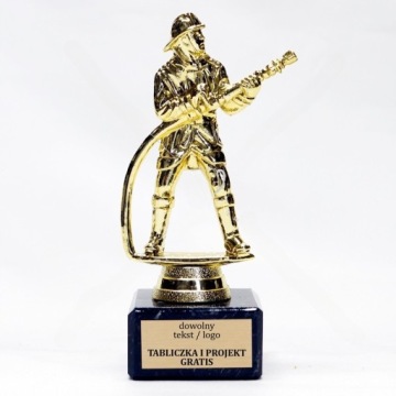 statuetka STRAŻAK PSP, OSP 16cm + grawerka GRATIS