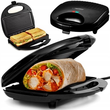 TOSTER OPIEKACZ DO KANAPEK PANINI TYP GRILL 1000W