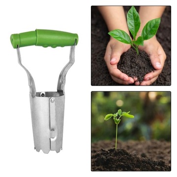 Садовая кашпо для луковиц. Инструмент для пересадки луковиц. Лампочка.