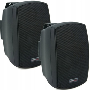 MasterAudio CZARNE kolumny wodoodporne NB400B para