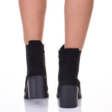 ЖЕНСКИЕ ЗАМШЕВЫЕ ТУФЛИ НА КАБЛУКЕ, КЛАССИЧЕСКАЯ ВЕСЕННЯЯ ОБУВЬ