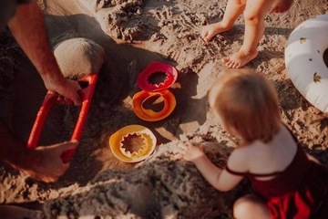 БОЛЬШАЯ лопата для песка с фильтром Scoppi Cherr QUUT